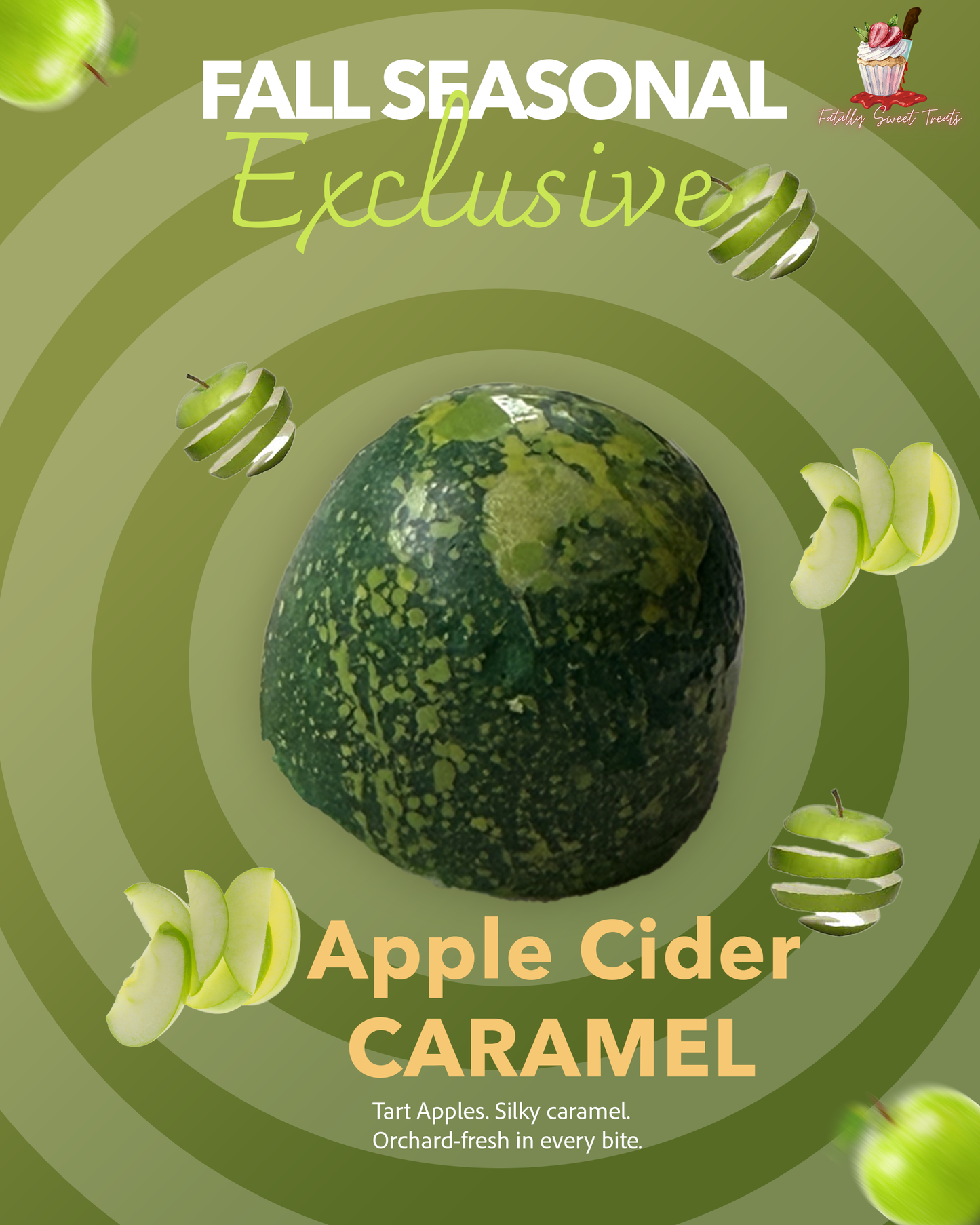 Apple Cider Caramel Bonbon