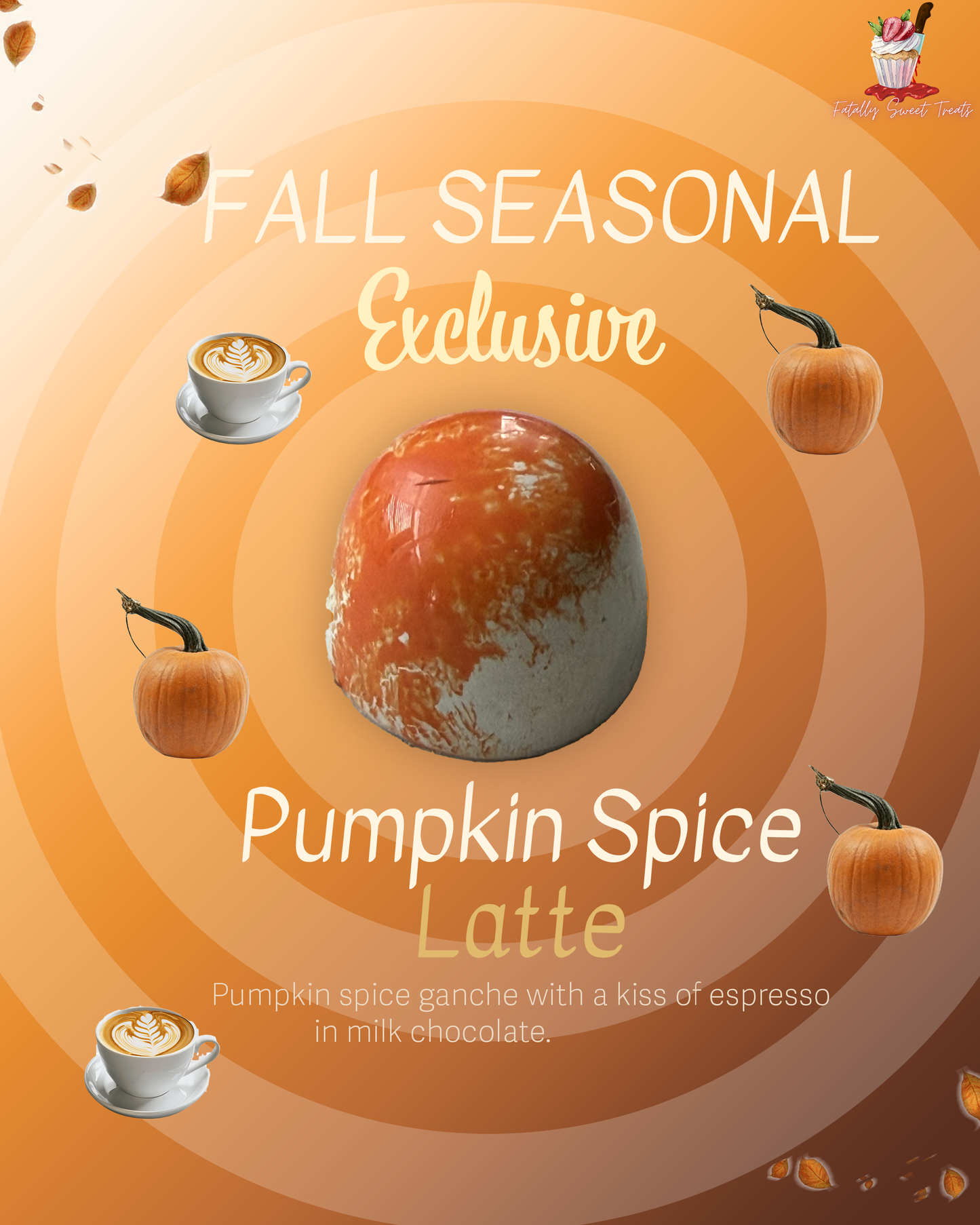 Pumpkin Spice Latte Bonbon